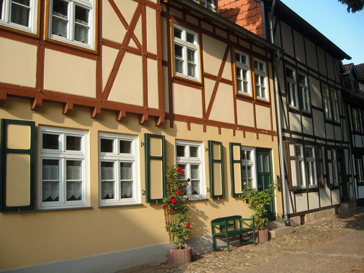 Ferienwohnungen Zur Kaiserstrasse Quedlinburg Exterior foto