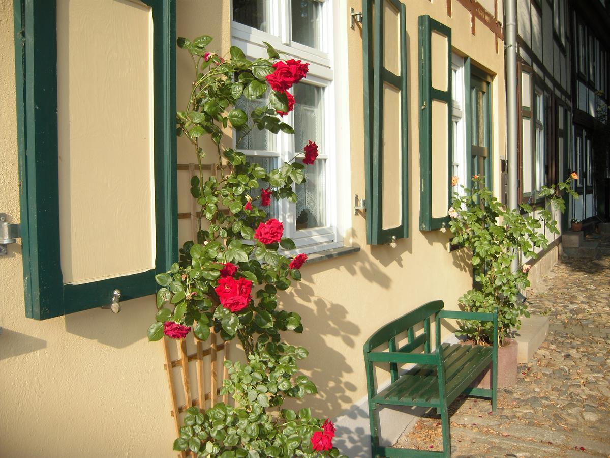 Ferienwohnungen Zur Kaiserstrasse Quedlinburg Exterior foto